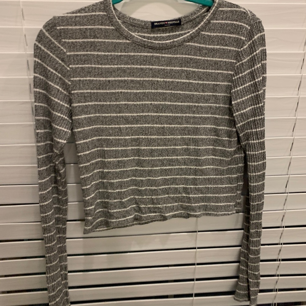 Brandy Melville cropped long sleeve
